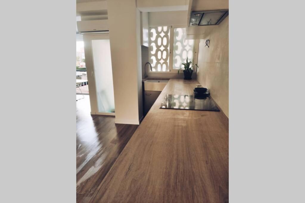 Apartamento Recien Reformado En Primera Linea Con Vistas A La Playa De La Almadraba Беникасим Экстерьер фото